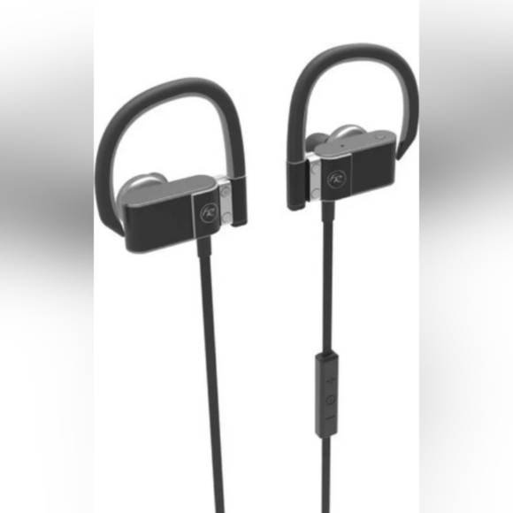 FLOYD ROSE Wireless Earbuds Headphones W/ Mic Fr-360bk black BLUETOOTH - Picture 2 of 3